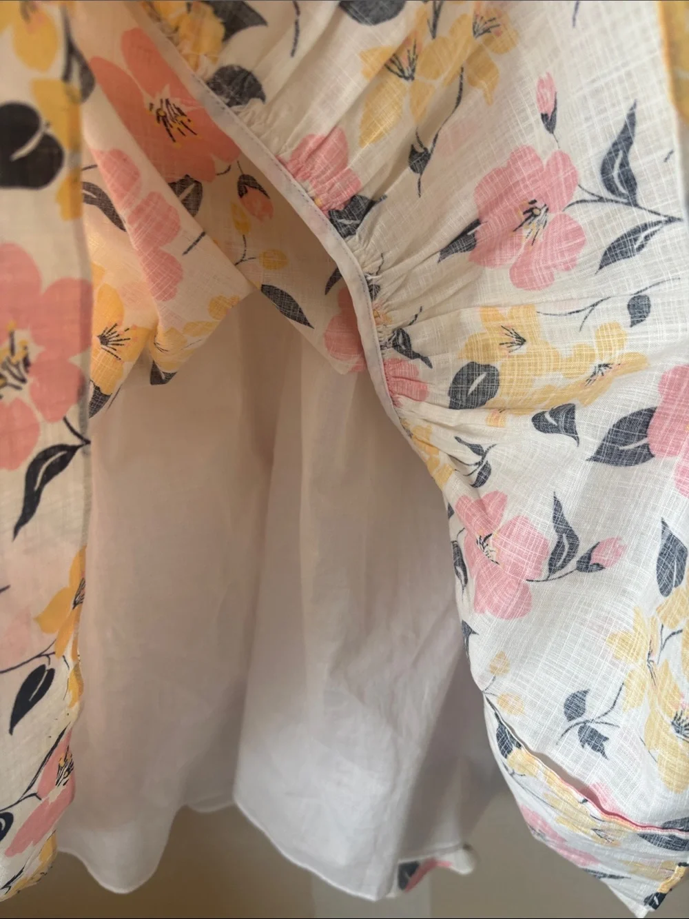Kate Spade Size M floral cotton dress NWOT - Picture 7 of 8